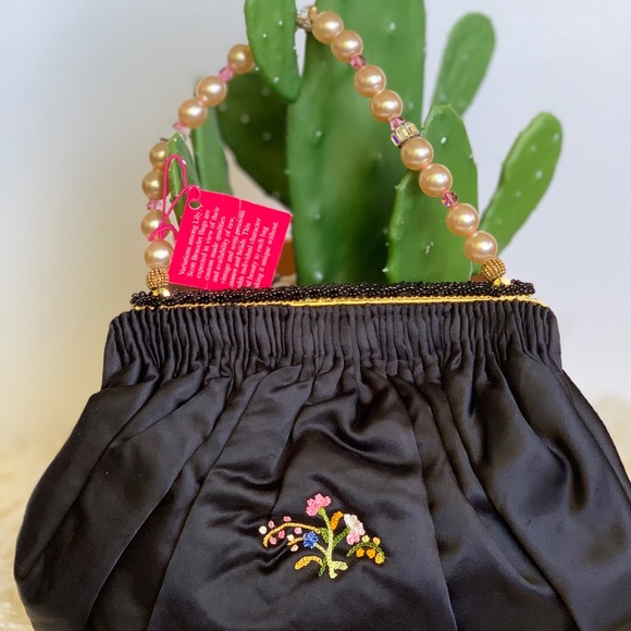 Lily Scott Embroidered Evening Bag - Picture 8 of 8